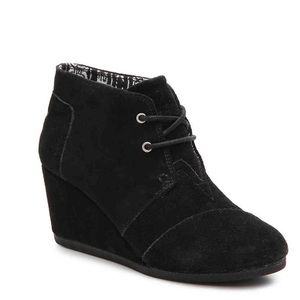 Toms Desert Wedge Bootie